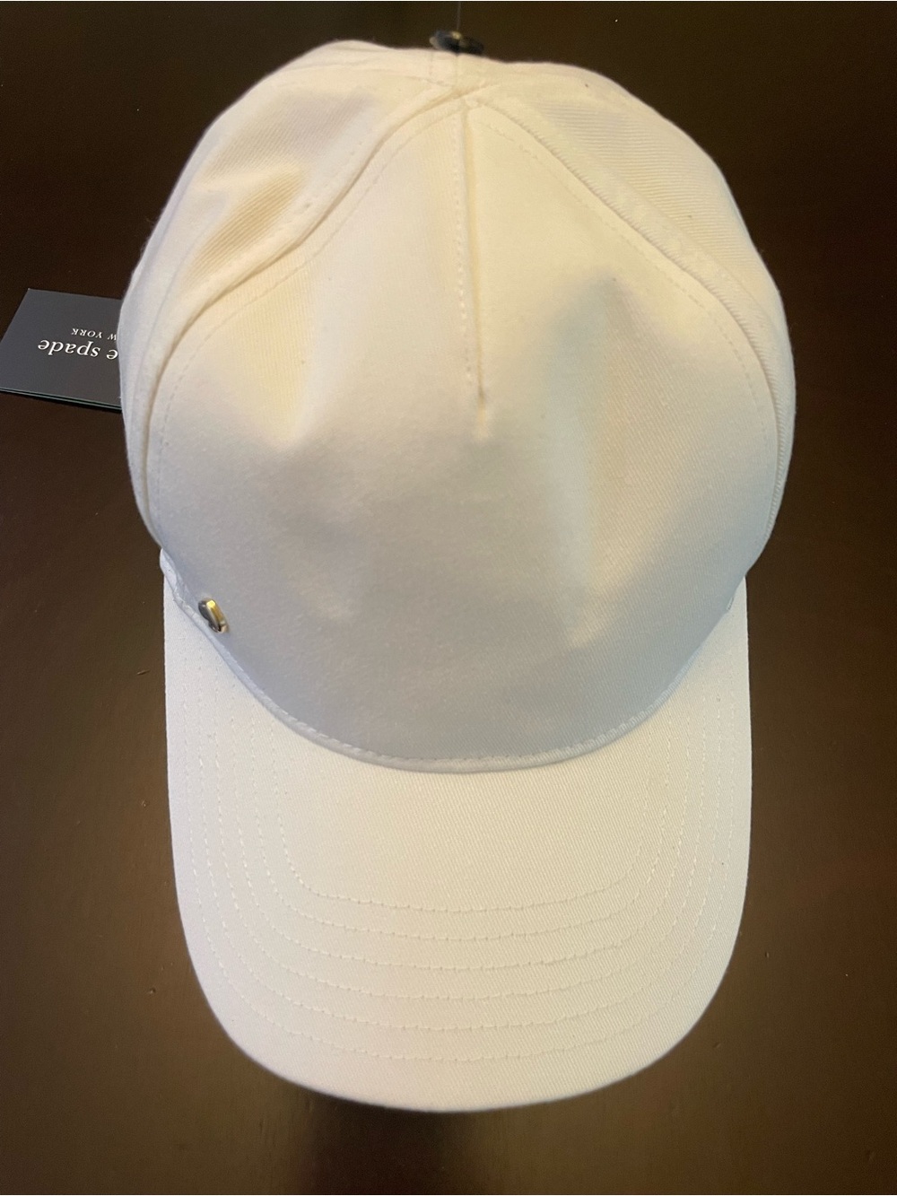 Kate Spade White Cap